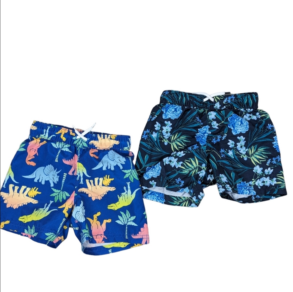 2 pairs Old Navy Swim Shorts Size 2T